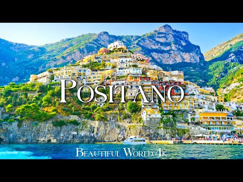 Positano 4K - Scenic Relaxation Film - Calming Piano Music, Beautiful Nature