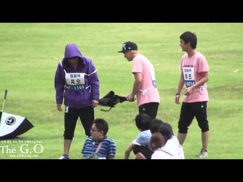 110827 [Fancam] Mir+Seungho Spank G.O  @ Idol Championship [The G.O]