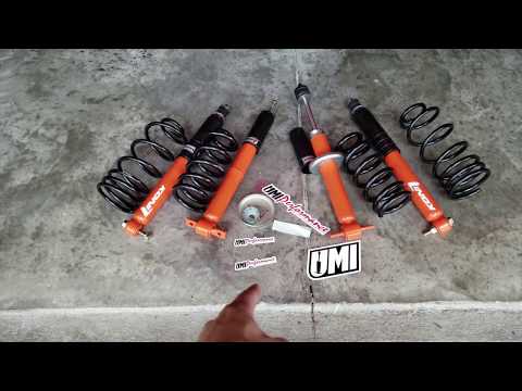 UMI springs and Koni Shocks replacement