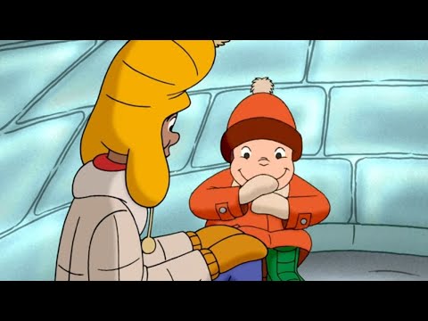 Capa de George, o Curioso | George constrói uma casa feita de neve | Desenhos Animados em Português