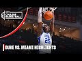 DOMINATION 😤 Duke Blue Devils vs. Miami Hurricanes | Full Game Highlights | ESPN College Basketball