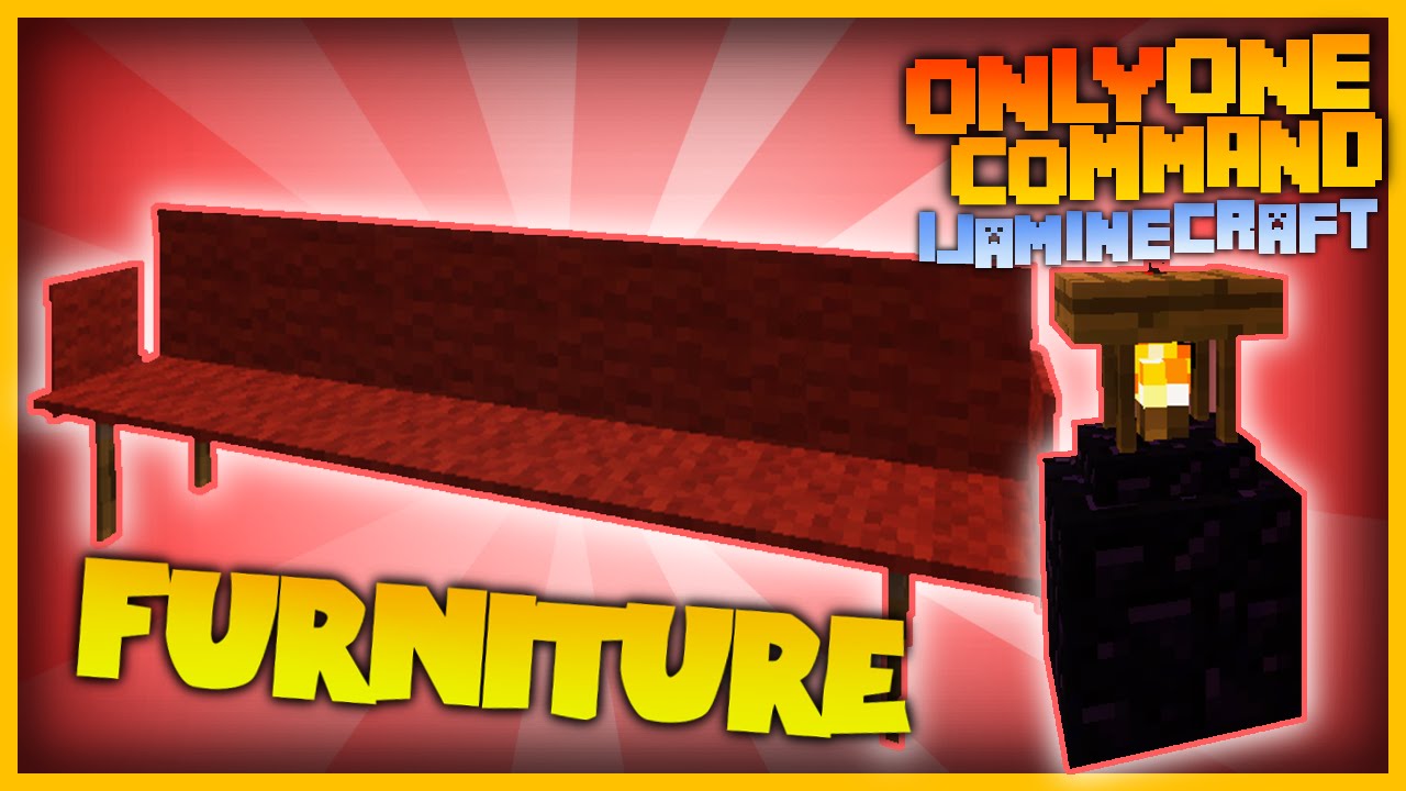 Minecraft Command More Furniture 1 8 1 Ijaminecraft