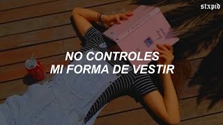 Las Flans - No controles // Letra.