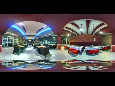 3D Pizza Bar Relax 360 Panorama View injected