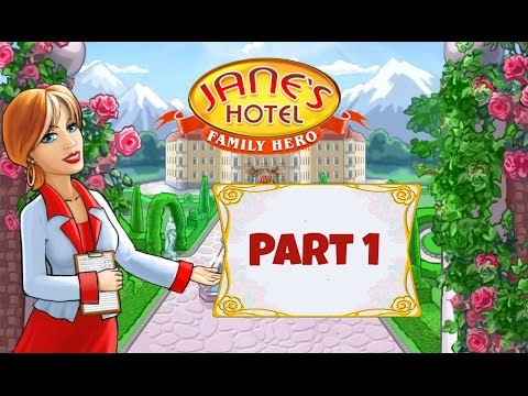 Jane's Hotel: Family Hero - Gameplay Part 1 (Level 1-1 to 1-4)