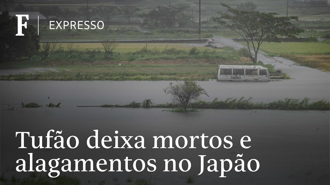Tufão atinge sul do Japão e deixa ao menos 3 mortos