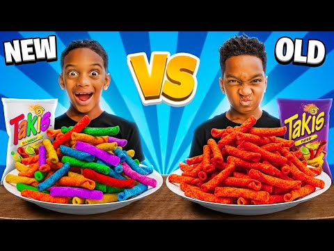 NEUE VS. ALTE LEBENSMITTEL-HERAUSFORDERUNG