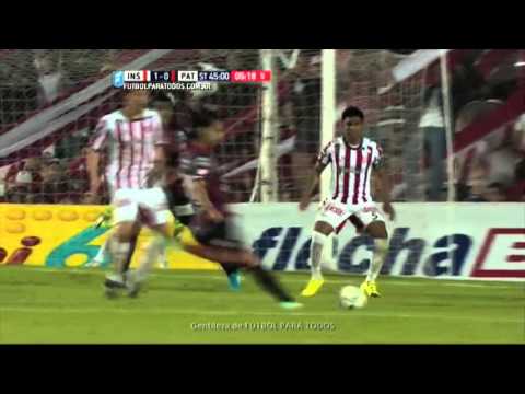 Gol de Bértoli. Instituto 1 Patronato 1. Reducido. Torneo Primera B Nacional.FPT