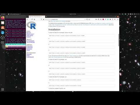 Installing R on Ubuntu