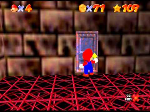 Super Mario 64 - [110] - Hazy Maze Cave: 100 Coins