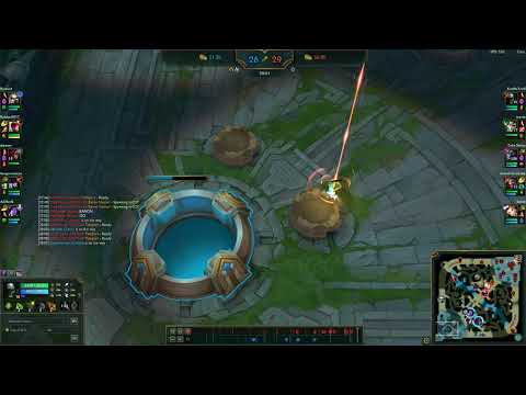 The TP backdoor, Urgot gameplay Clips