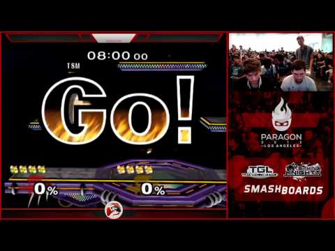 Paragon LA - CG | Silent Wolf (Fox) Vs. TSM | Leffen (Fox) SSBM - Smash Melee