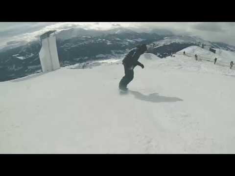 Top To Bottom Run Through The Laax Park With Jesse Augustinus | Onboard