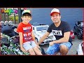 Jason Buys New Kids Cars at the Car Store, Funny Video by FunToysMedia