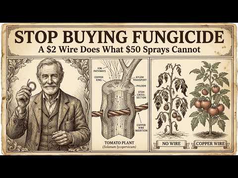 Stop Buying Fungicide — A $2 Copper Wire Protects Tomatoes From Blight All Season