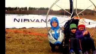 preview picture of video 'Winter Masuria Paramotor Cup 2015 Memories Jan Mlodyszewski paramotornorway'