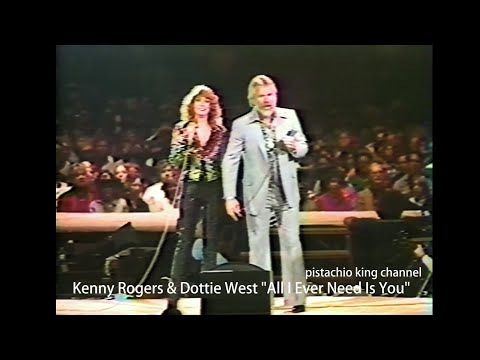 Kenny Rogers & Dottie West  "All I Ever Need Is You"  Live!   in the round , at their Best!