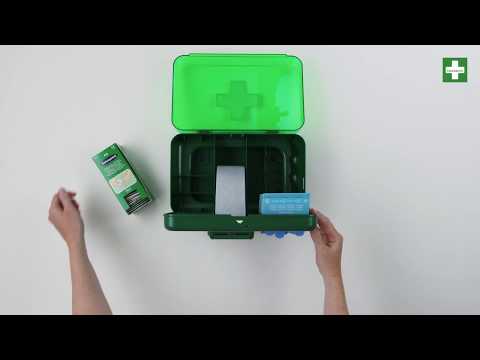 Sårvårdsautomat Cederroth Wound Care Blå - Youtube manufacturer video 2