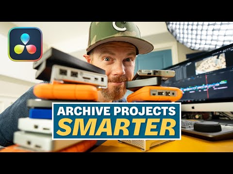 Save Hard Drive Space! - DaVinci Resolve 17 Media Management Tutorial