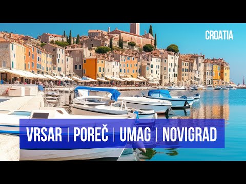 Charmante Altstädte Istriens: Vrsar, Poreč, Umag und Novigrad