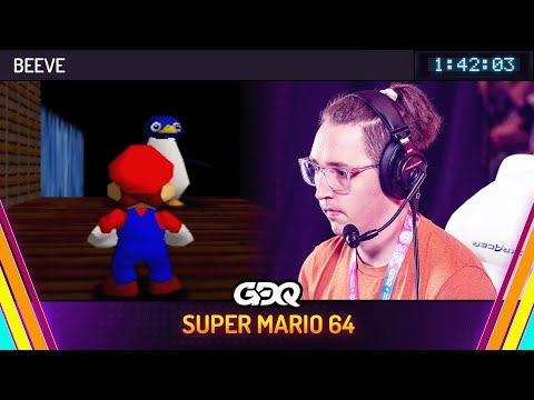Super Mario 64 by beeve in 1:42:03 - Summer Games Done Quick 2025