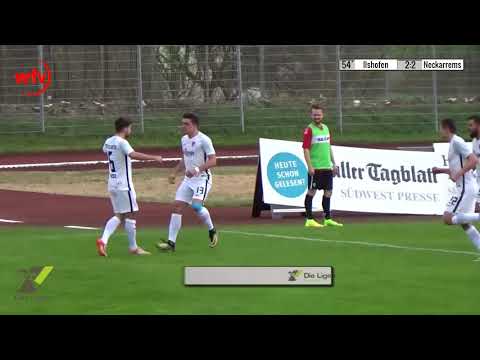 Verbandsliga 2017/2018 22. Spieltag 2:2 TSV Ilshofen vs VfB Neckarrems Fußball