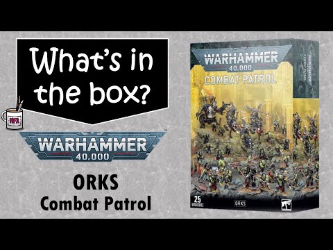 Combat Patrol Orks Unboxing and review.