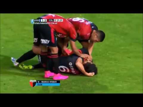 Golazo de Gagliardi , de larga distancia / Elias Toto Ibauza