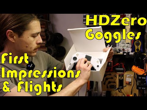 HDZero Goggles Unbox and First Impressions