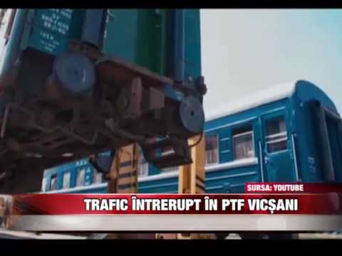 Trafic întrerupt în PTF Vicșani