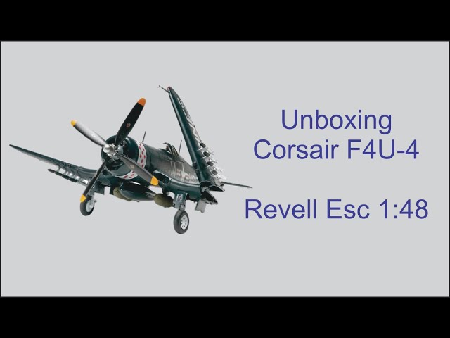 Vídeo relacionado con NUC Maqueta Avion F4U-4 Corsair 1:48 - Maquetas para Montar con 318 Piezas, Model Kit para Niños y Adultos, Regalos Niños 10 Años, Maquetas Aviones de Combate
