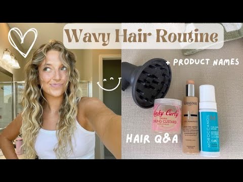 If you think you might have wavy hair, try this: EASY...