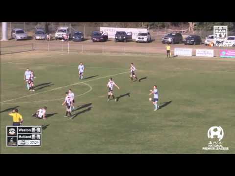 2016   NNSWF   Round 7   Highlights   Weston Bears FC v Maitland FC
