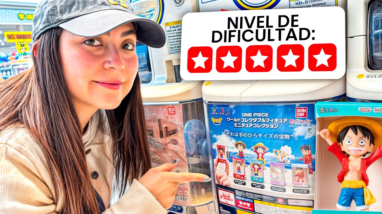 Los NUEVOS gachapón de One Piece en Japón… y quise completar los 4