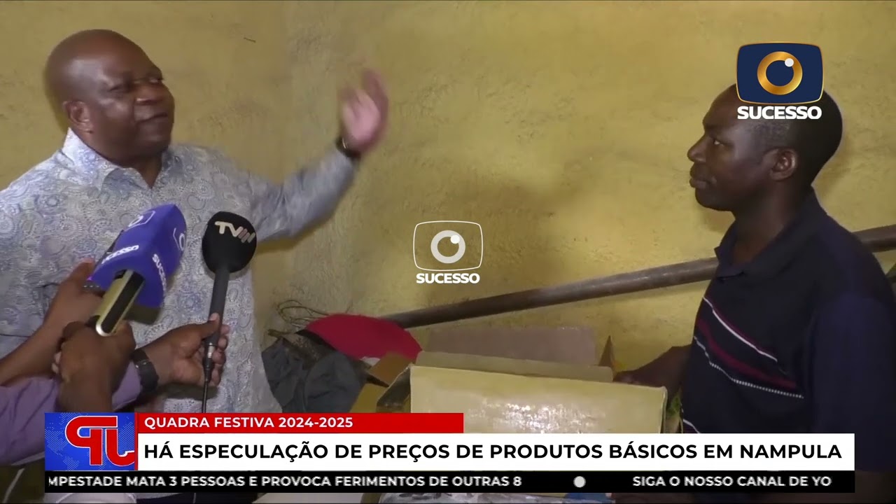 GOVERNADOR ORDENA REDUÇÃO DO PREÇO DO PEIXE EM NAMPULA: "POPULAÇÃO DEVE TER CARAPAU"