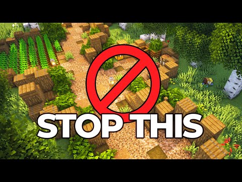 Minecraft | 17 Must Know Tips For Building Pathways and Roads