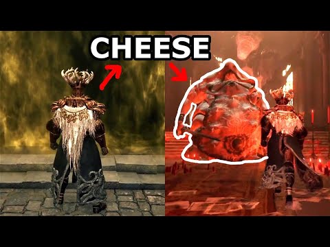 Godskin Noble Cheese! Elden Ring Boss Skip! Easy Runes with Fog Door Glitch! - Elden Ring Gameplay