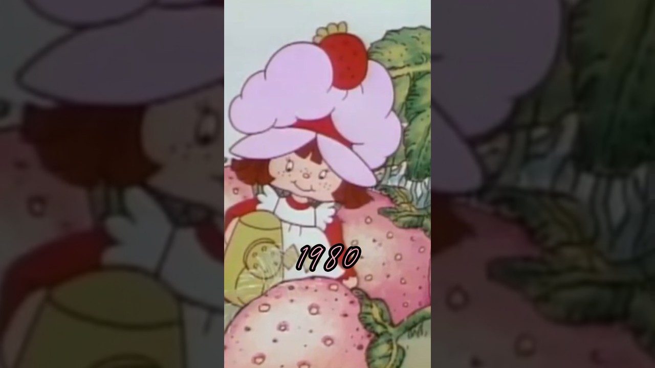 Strawberry Shortcake through the years #strawberryshortcake #80s #nostalgia