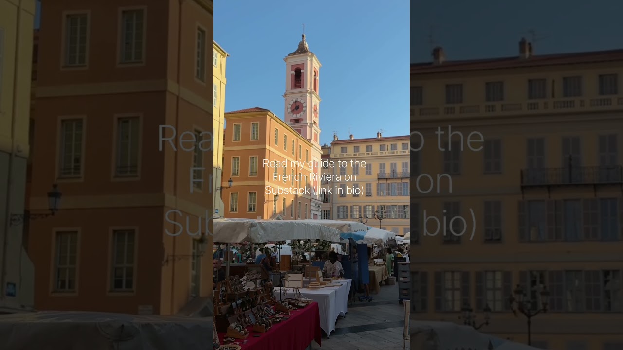 Exploring Nice, and hunting for antiques at the market, of course…