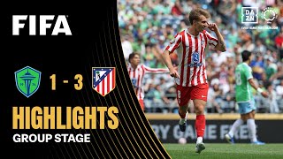  Atletico Madrid Secure Three Points Against Seattle