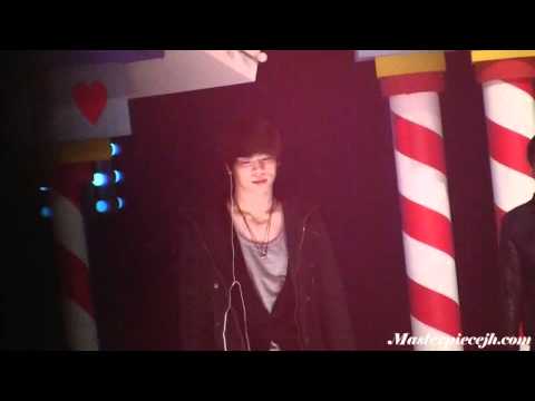 [full fancam] 101127 SHINee / SM the Ballad jonghyun - Hot times rehersal @ MC