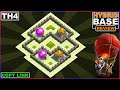 NEW BEST TH4 Hybrid/Trophy/Farming Base 2022 | COC Town Hall 4 (TH4) Base COPY LINK - Clash of Clans