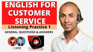 👂🎧Call Center Listening Practice │General Questions and Answers in English