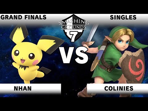 Smashing Grounds 7 - Nhan (Pichu) Vs. Colinies (Young Link) -GRAND FINALS + Interview with Nhan