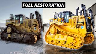 How Caterpillar D11 Bulldozers Are Rebuilt | Start to Finish