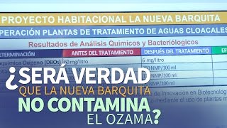 ¿Será verdad que La Nueva Barquita no contamina el Ozama?