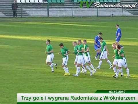 Radomiak Radom - Włókniarz Zelów. III liga sezon 2010/2011.