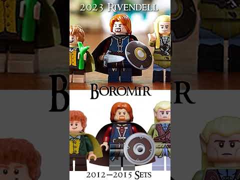 NEW 2023 #LEGO LOTR Rivendell Minifigures VS Original 2012 - 2015 Minifigures