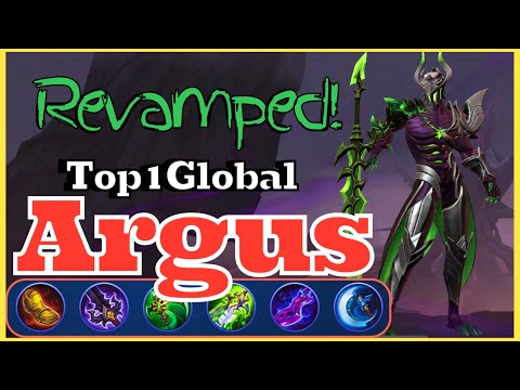 REVAMPED ARGUS | 97% CURRENT WINRATE!!! TOP 1 GLOBAL ARGUS BEST ITEM BUILD | Gilanggg | MLBB