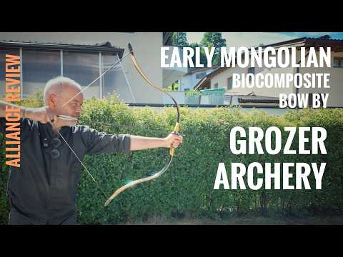 Early Mongolian Biocomposite Bow by Grozer Archery - Alliance Review